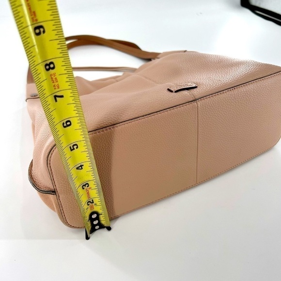 VINCE CAMUTO LEATHER / SUEDE HOBO BAG dusty rouse/cream - Picture 12 of 17